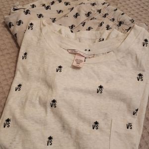 Pink/Victoria Secret pajamas/lounge wear